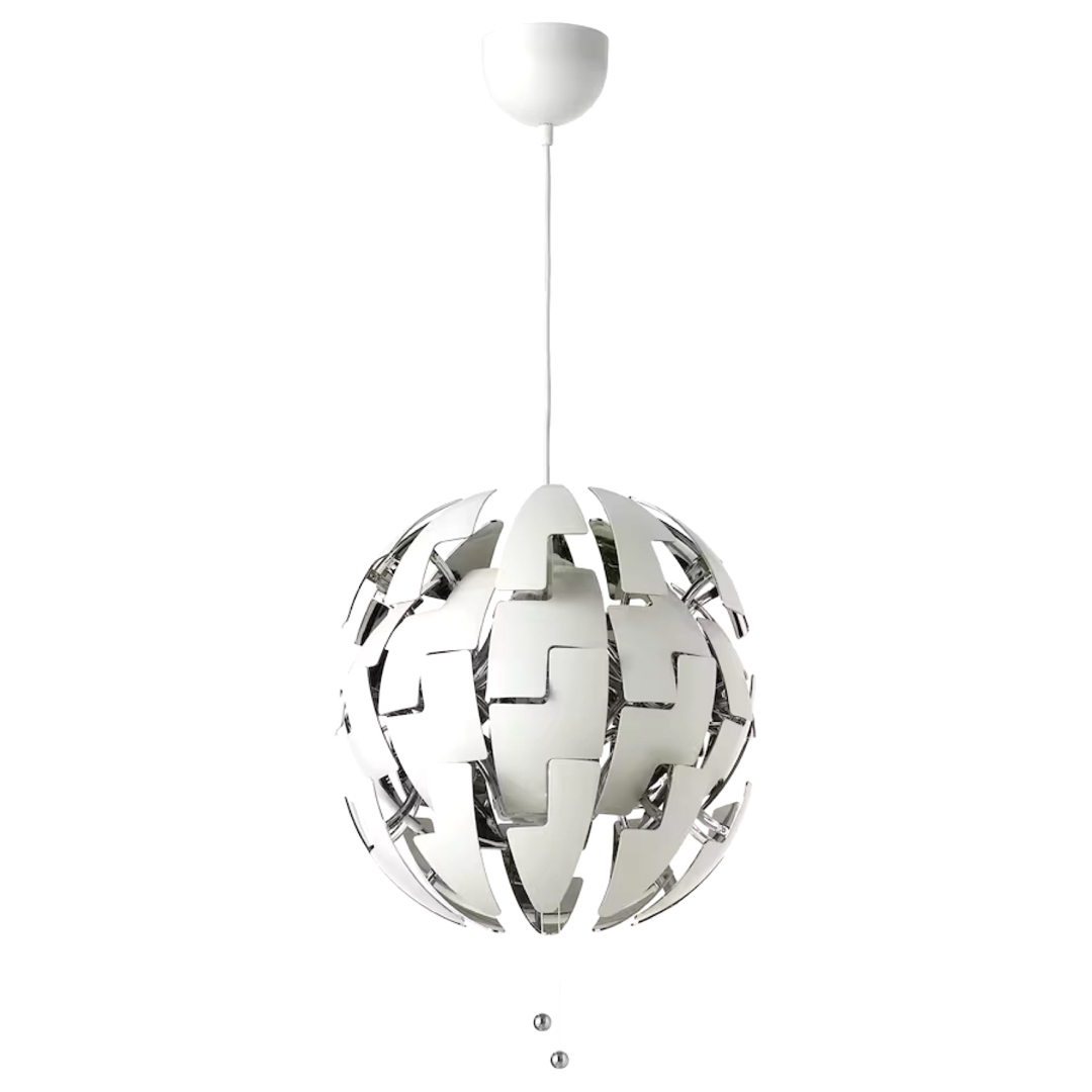 IKEA - 新品 IKEA PS 2014 ペンダントランプ ホワイト シルバー IKEA - 新品 IKEA PS 2014 ペンダントランプ ホワイト シルバー