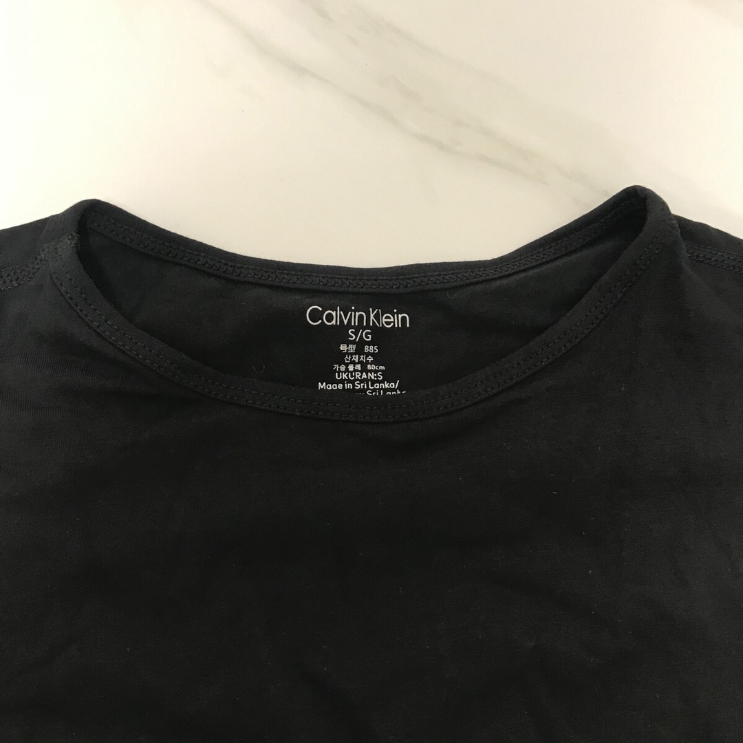 ck Calvin Klein(シーケーカルバンクライン)のカルバンクライン　ck 半袖　Tシャツ　ブラレット　 ブラック　Lサイズ メンズのトップス(Tシャツ/カットソー(半袖/袖なし))の商品写真