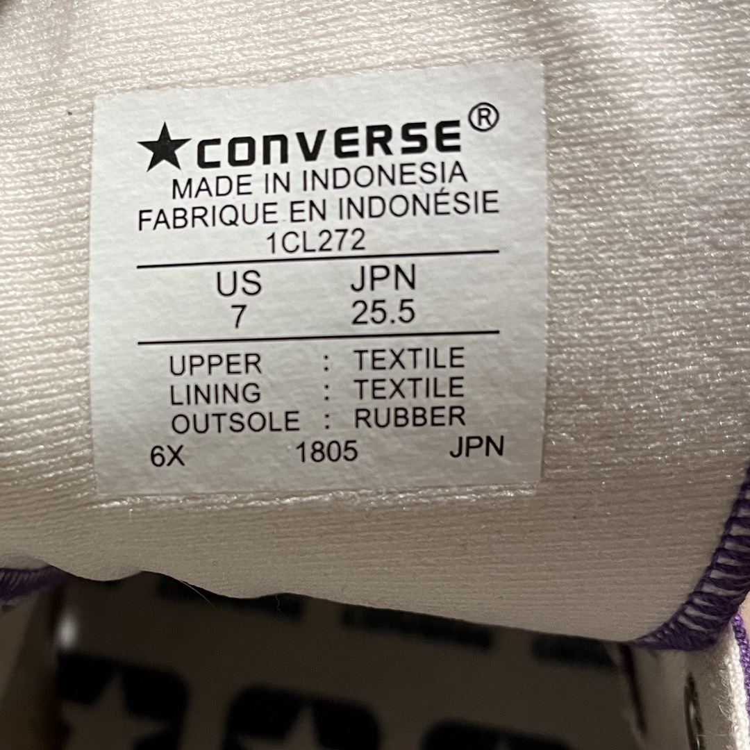 CONVERSE(コンバース)のCONVERSE / CANVAS CHEVRONSTAR OX /25.5cm メンズの靴/シューズ(スニーカー)の商品写真