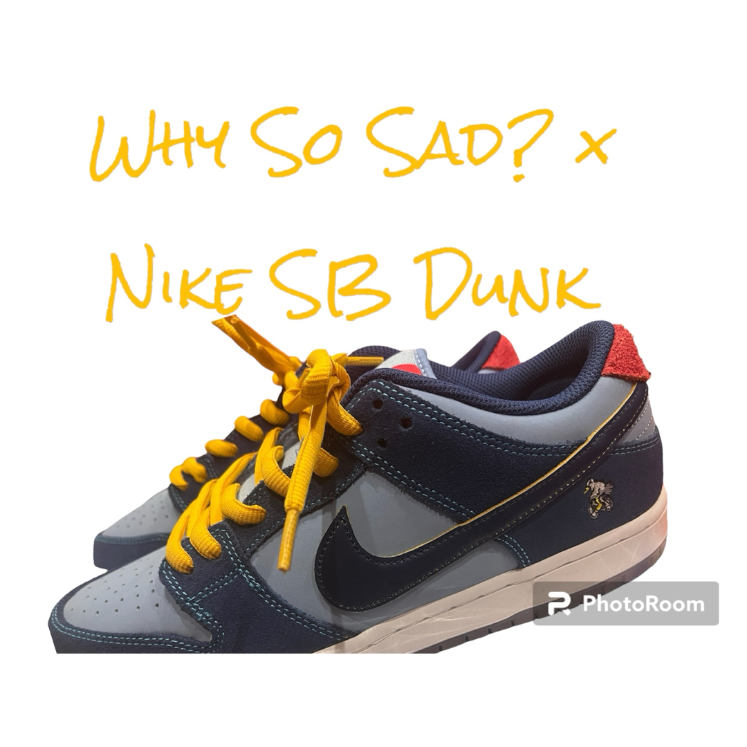 NIKE(ナイキ)のWhy So Sad? × Nike SB Dunk Low ナイキ ダンク メンズの靴/シューズ(スニーカー)の商品写真