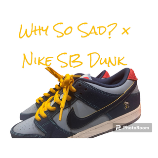 ナイキ(NIKE)のWhy So Sad? × Nike SB Dunk Low ナイキ ダンク(スニーカー)