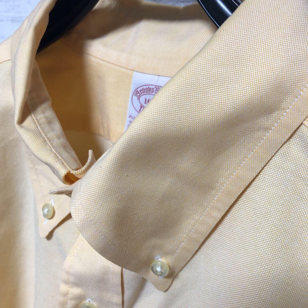 Brooks Brothers(ブルックスブラザース)の90s USA製 ブルックスブラザーズ　makers bdシャツ　ボタンダウン メンズのトップス(シャツ)の商品写真