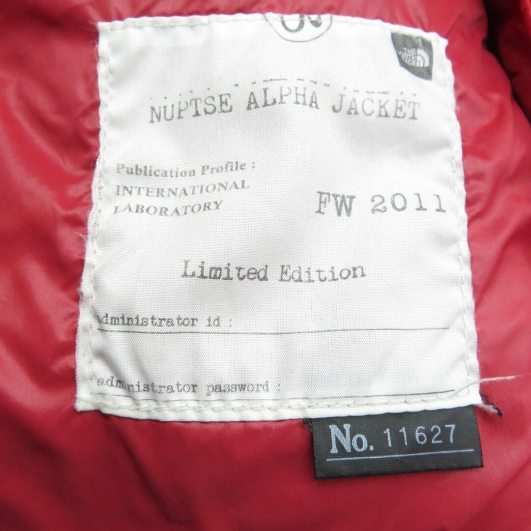 THE NORTH FACE(ザノースフェイス)のTHE NORTH FACE NUPTSE ALPHA JACKET PL-10 メンズのジャケット/アウター(ダウンジャケット)の商品写真