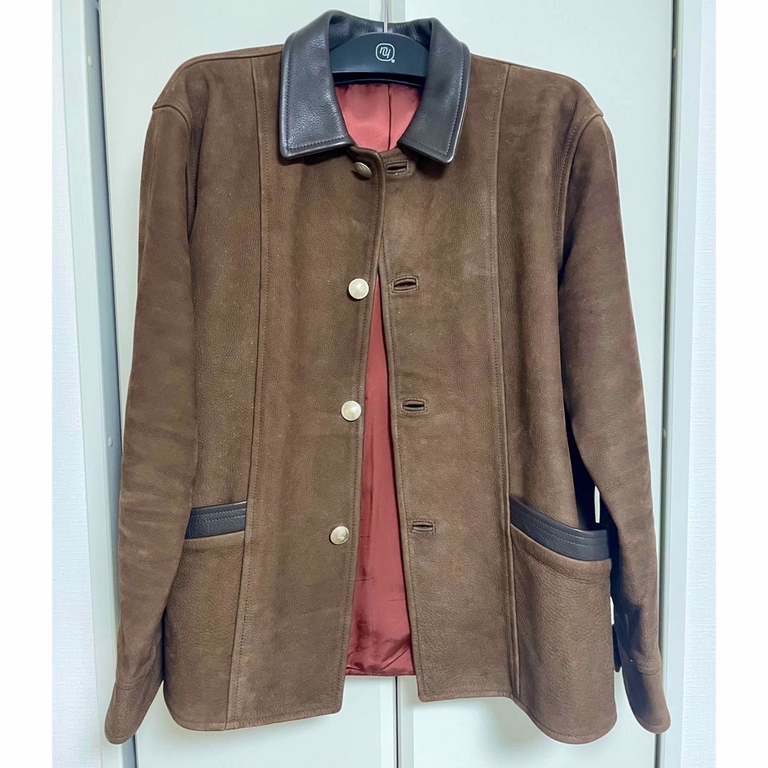 TENDERLOIN(テンダーロイン)のTENDERLOIN スウェードレザージャケット　T-SUEDE JKT L メンズのジャケット/アウター(レザージャケット)の商品写真