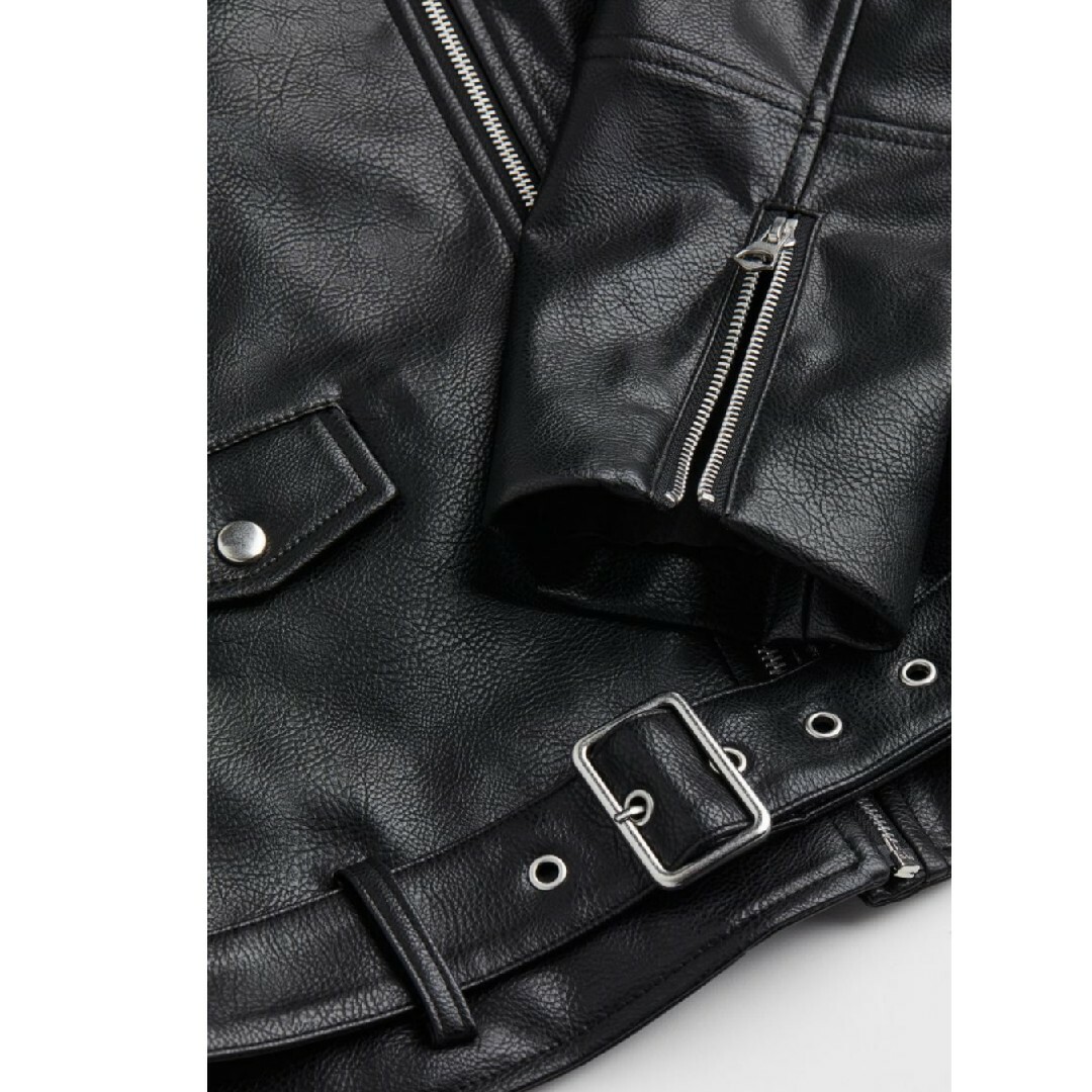 H&M(エイチアンドエム)のバイカージャケット レディースのジャケット/アウター(ライダースジャケット)の商品写真