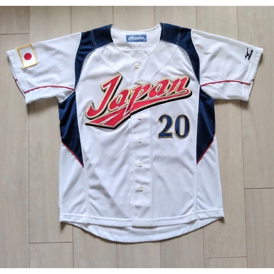 MIZUNO - 【レア】2009 WBC 岩隈 ホーム ユニフォーム ミズノ M MIZUNO - 【レア】2009 WBC 岩隈 ホーム ユニフォーム ミズノ M