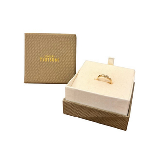 ツツミ(TSUTSUMI)のツツミ　リング K10 ダイヤモンド　0.11   サイズ　8 号　　ゴールド(リング(指輪))