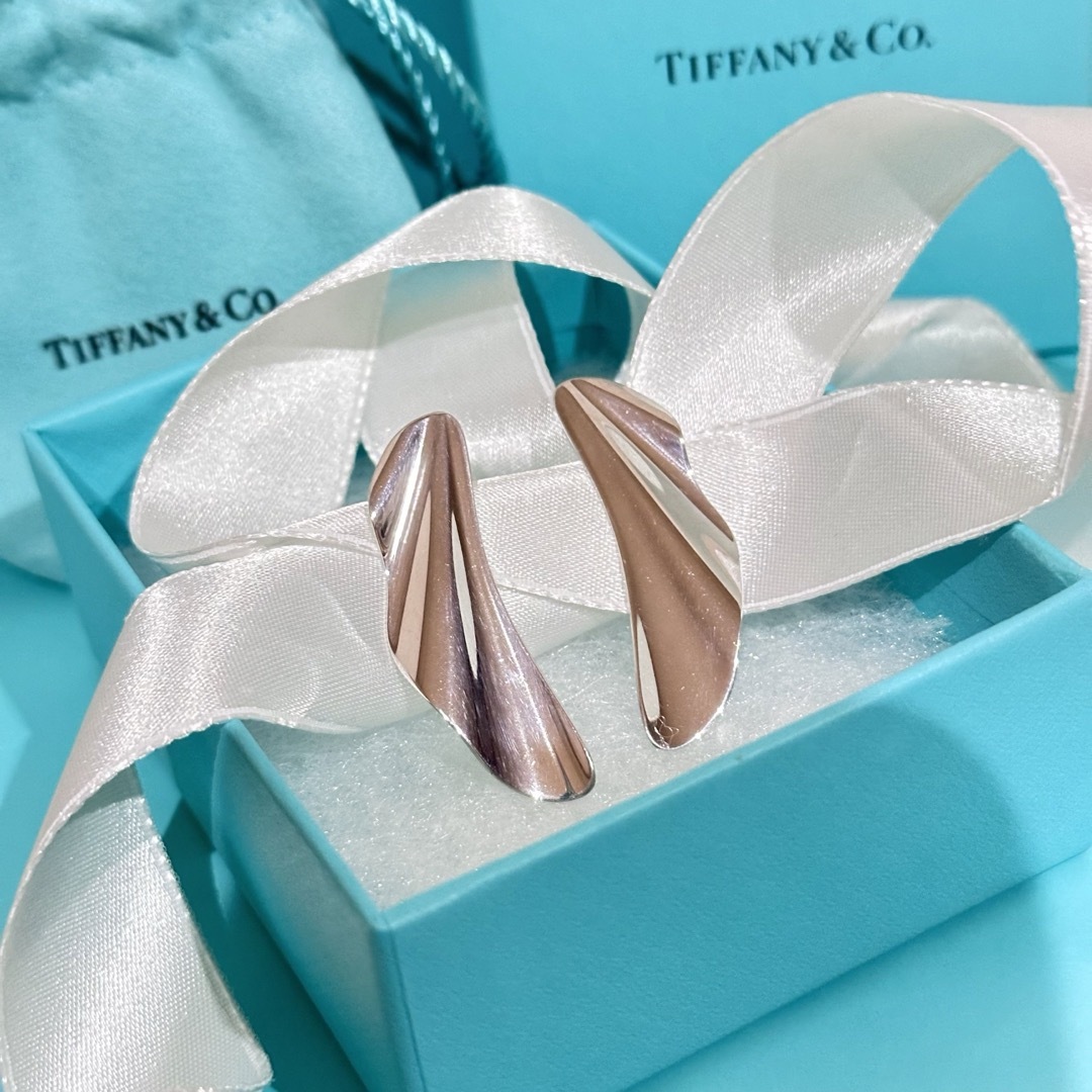 Tiffany&co. ハイ タイド ピアス　スターリングシルバーピアス