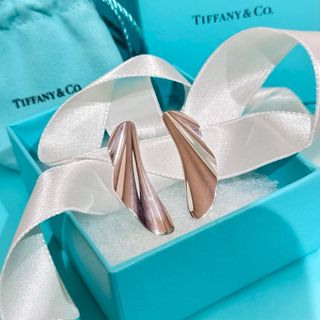 ティファニー(Tiffany & Co.)のTiffany&co. ハイ タイド ピアス　スターリングシルバー(ピアス)