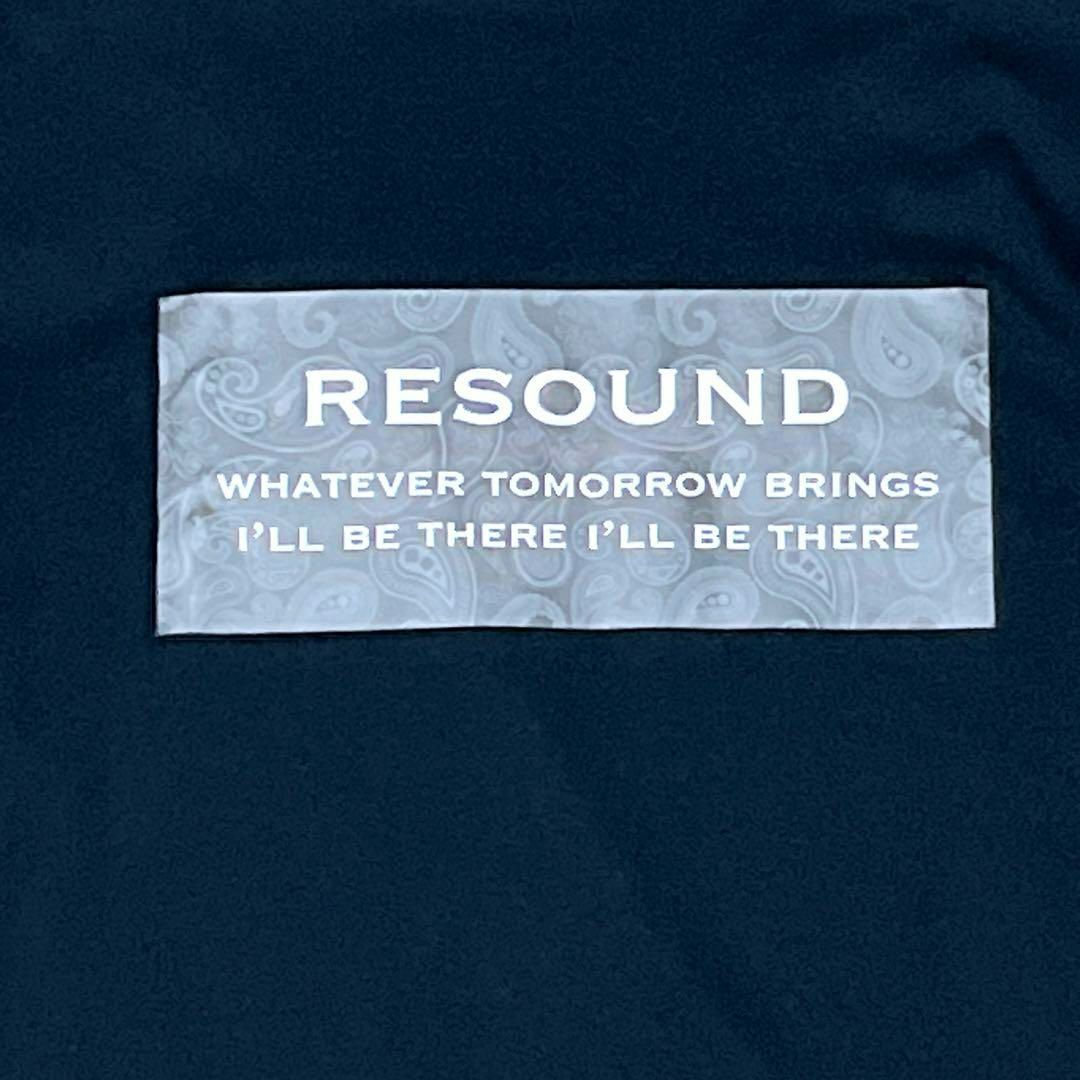 RESOUND CLOTHING(リサウンドクロージング)の極美品✨リサウンドクロージング　ロゴ入りカットソー　Tシャツ　黒 4 XL メンズのトップス(Tシャツ/カットソー(七分/長袖))の商品写真