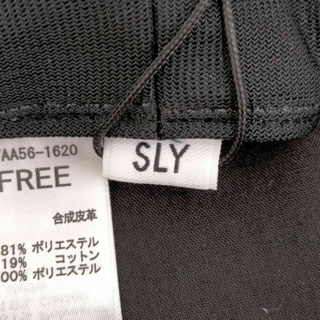 SLY(スライ)のSLY(スライ) FAUX LEATHER ベレー レディース 帽子 ベレー レディースの帽子(ハンチング/ベレー帽)の商品写真