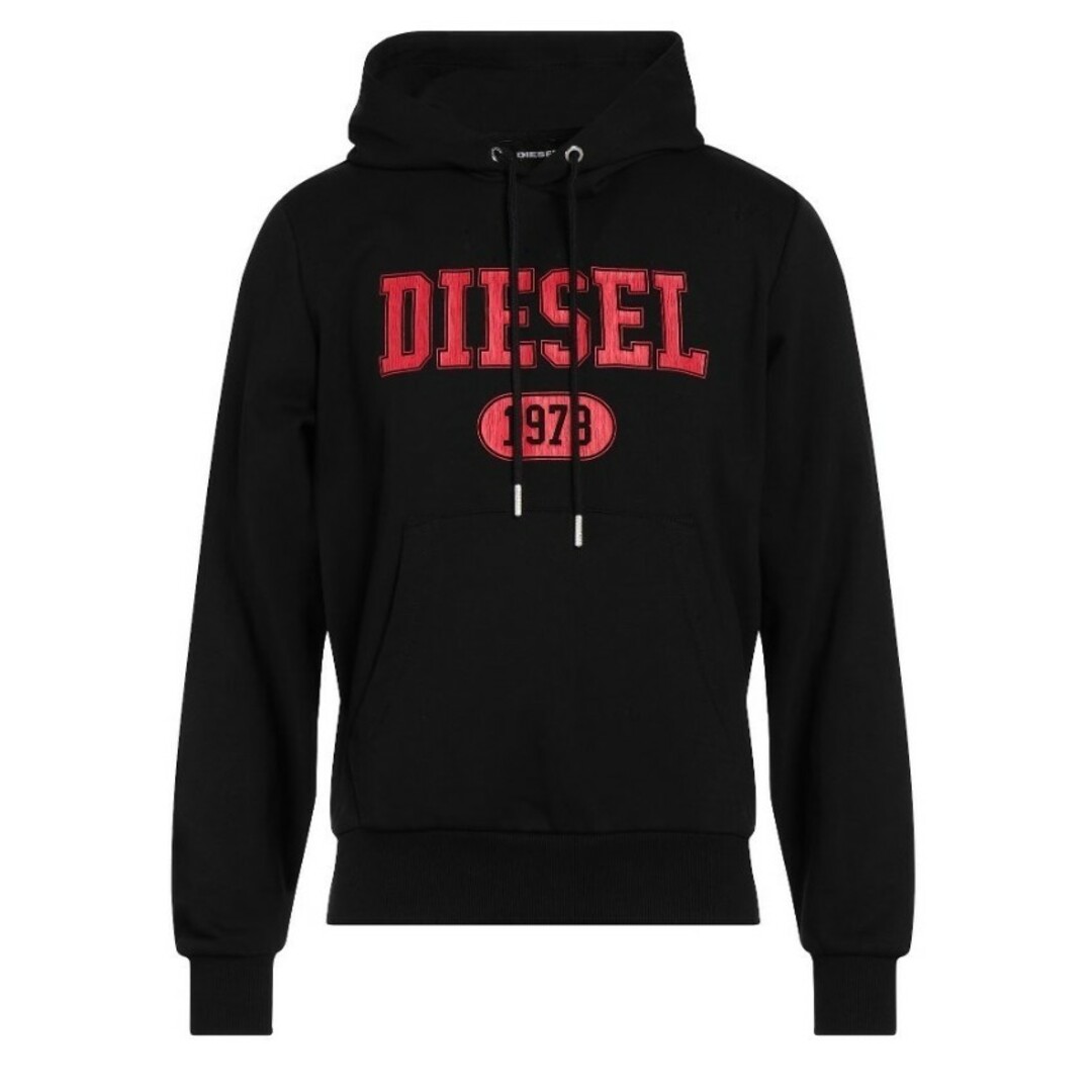 DIESEL(ディーゼル)の【DIESEL】 DIESEL　ロゴ　フード付きスエットシャツ メンズのトップス(パーカー)の商品写真