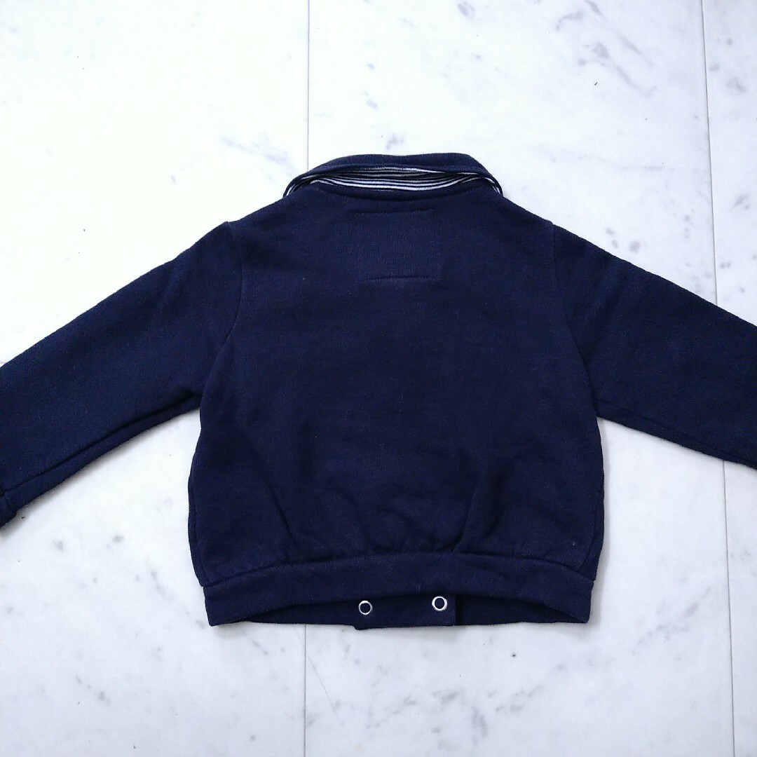 PETIT BATEAU(プチバトー)のプチバトー　☆　アウター　ジャケット　パーカー　80 キッズ/ベビー/マタニティのベビー服(~85cm)(ジャケット/コート)の商品写真