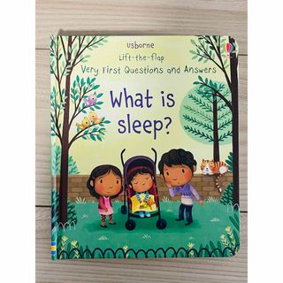 英語絵本　仕掛け絵本　usborne what is sleep(洋書)