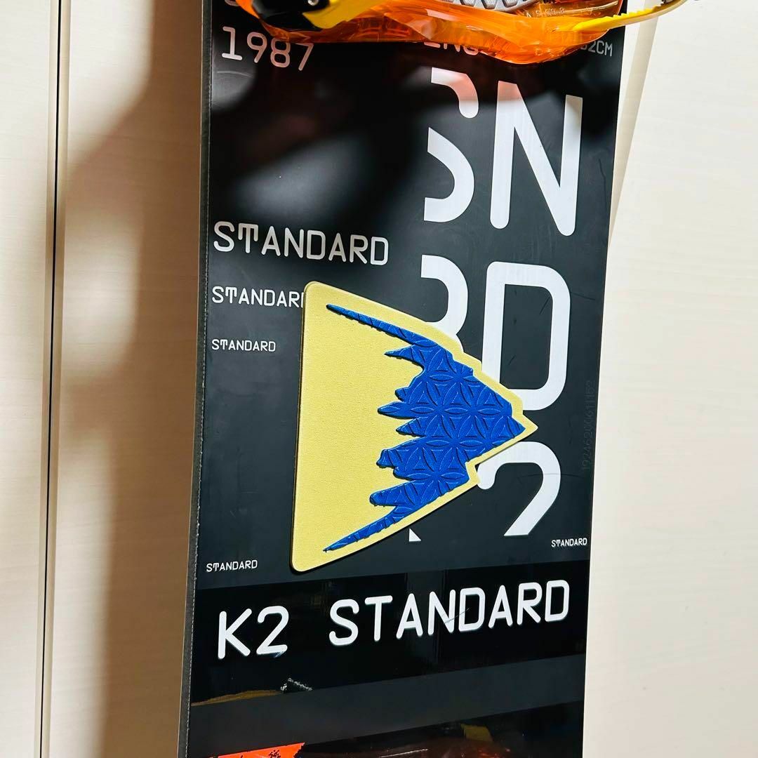 K2(ケーツー)の【K2 セット】K2 STANDARD 152 K2 ハリサン M スポーツ/アウトドアのスノーボード(ボード)の商品写真