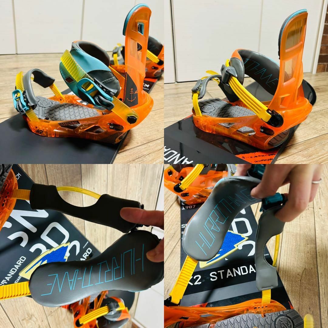 K2(ケーツー)の【K2 セット】K2 STANDARD 152 K2 ハリサン M スポーツ/アウトドアのスノーボード(ボード)の商品写真