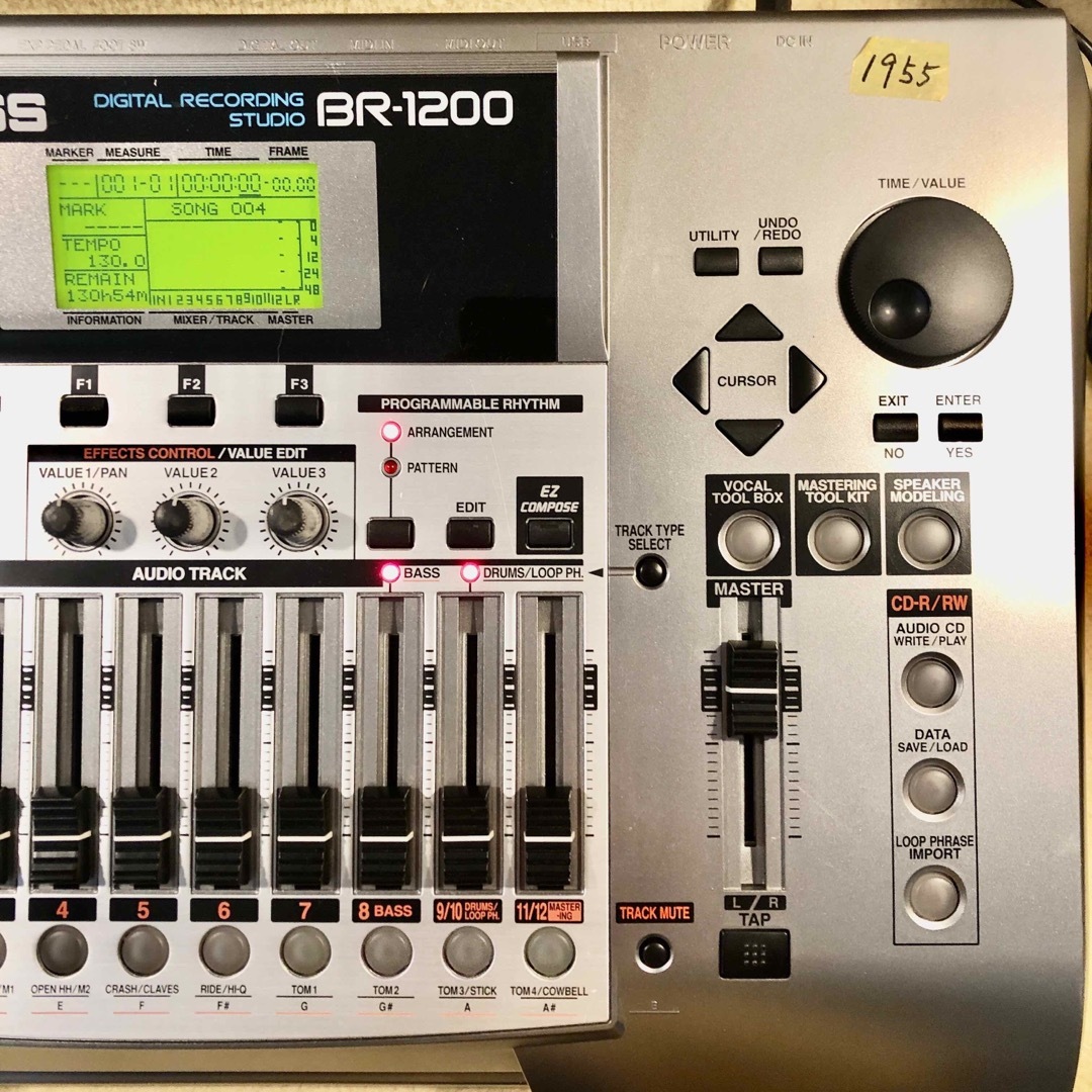 BOSS(ボス)の1955. BOSS BR-1200CD！MTR！動作確認済み‼️ 楽器のレコーディング/PA機器(MTR)の商品写真