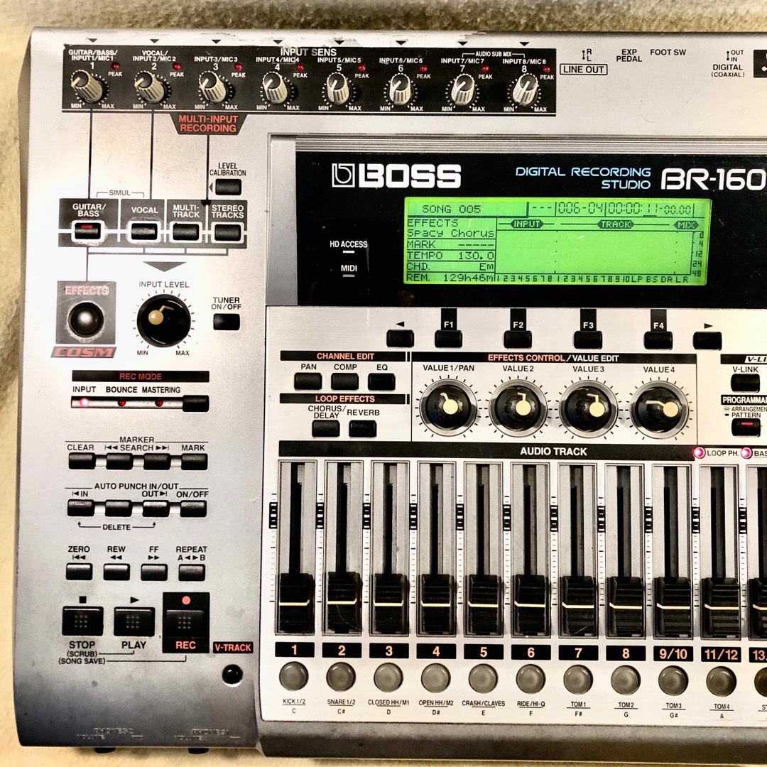 TR7様専用 2092.BOSS BR-1600CD/マルチトラック レコーダー TR7様専用 2092.BOSS BR-1600CD/マルチトラック レコーダー