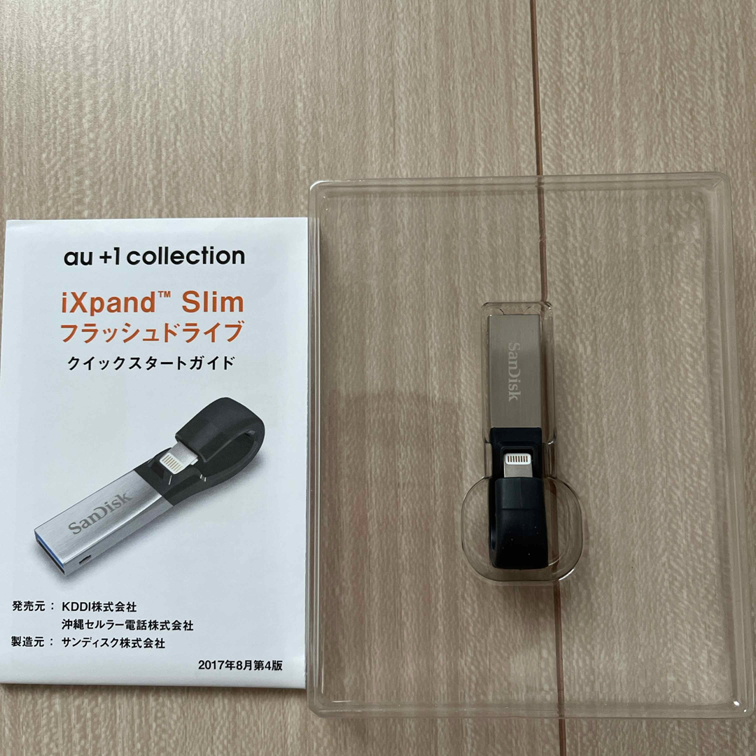 iPhone   SanDisk フラッシュドライブ R06Z003A 64GB スマホ/家電/カメラのスマホアクセサリー(その他)の商品写真