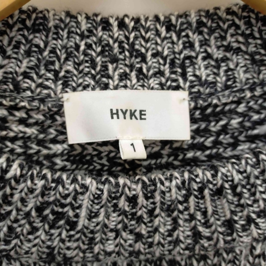 HYKE(ハイク)のHYKE(ハイク) メランジ リブ スクラブニット  レディース トップス レディースのトップス(ニット/セーター)の商品写真