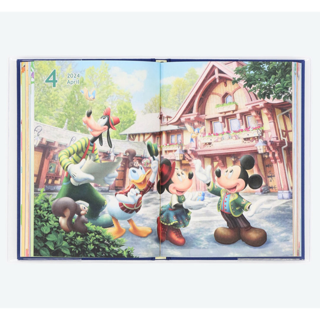 Disney(ディズニー)の【新品】ディズニー 手帳 2024年 公式 スケジュール帳 送料無料 メンズのファッション小物(手帳)の商品写真