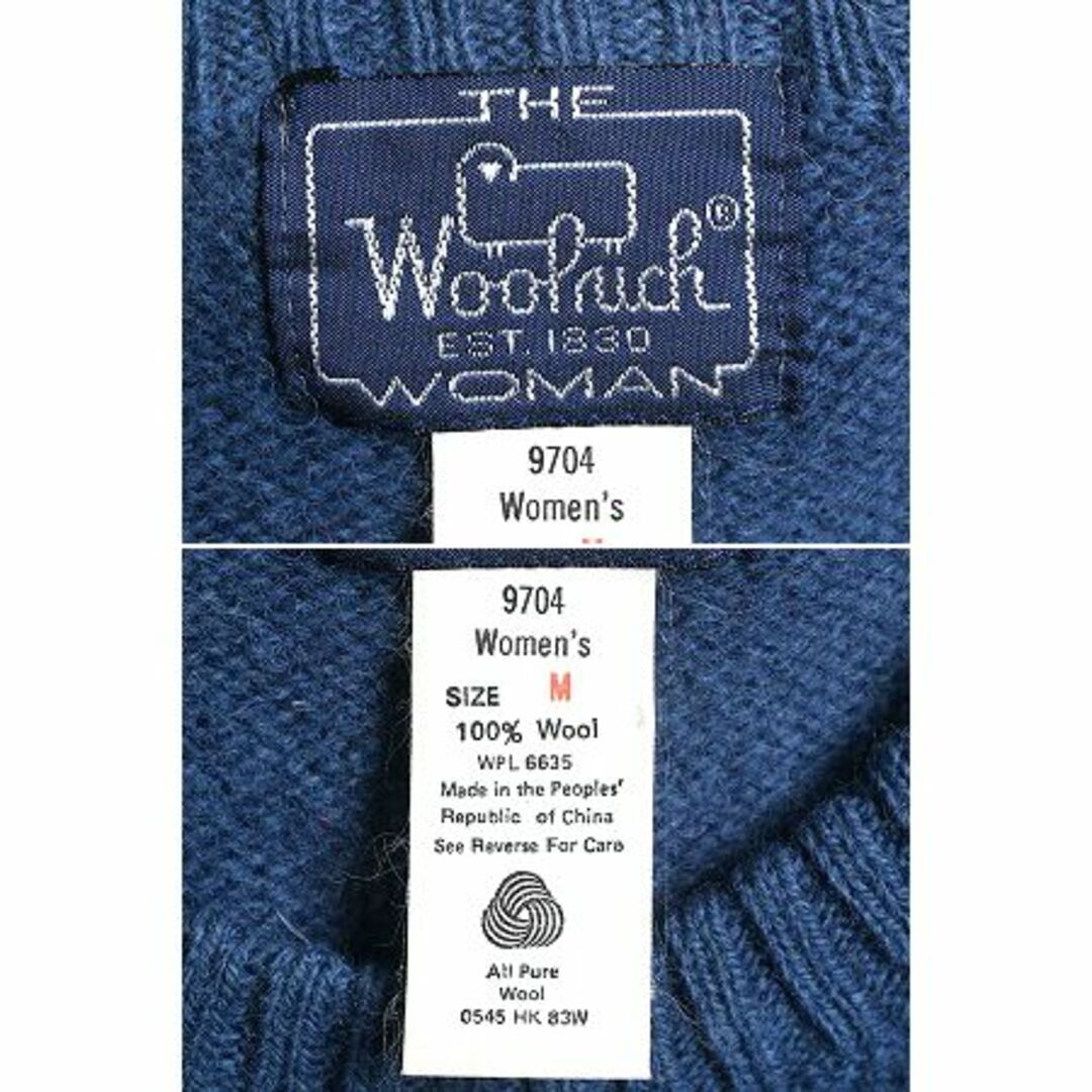 WOOLRICH - 80s ウールリッチ ヒツジ 絵柄 デザイン ニット WOOLRICH - 80s ウールリッチ ヒツジ 絵柄 デザイン ニット