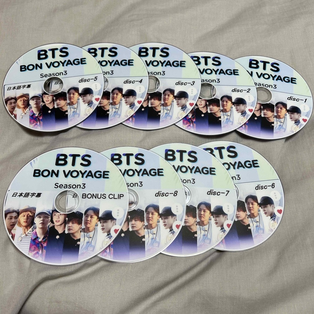 防弾少年団(BTS)(ボウダンショウネンダン)のBTS BONVOYAGE ボンボヤージュ　シーズン3 DVD  エンタメ/ホビーのDVD/ブルーレイ(アイドル)の商品写真