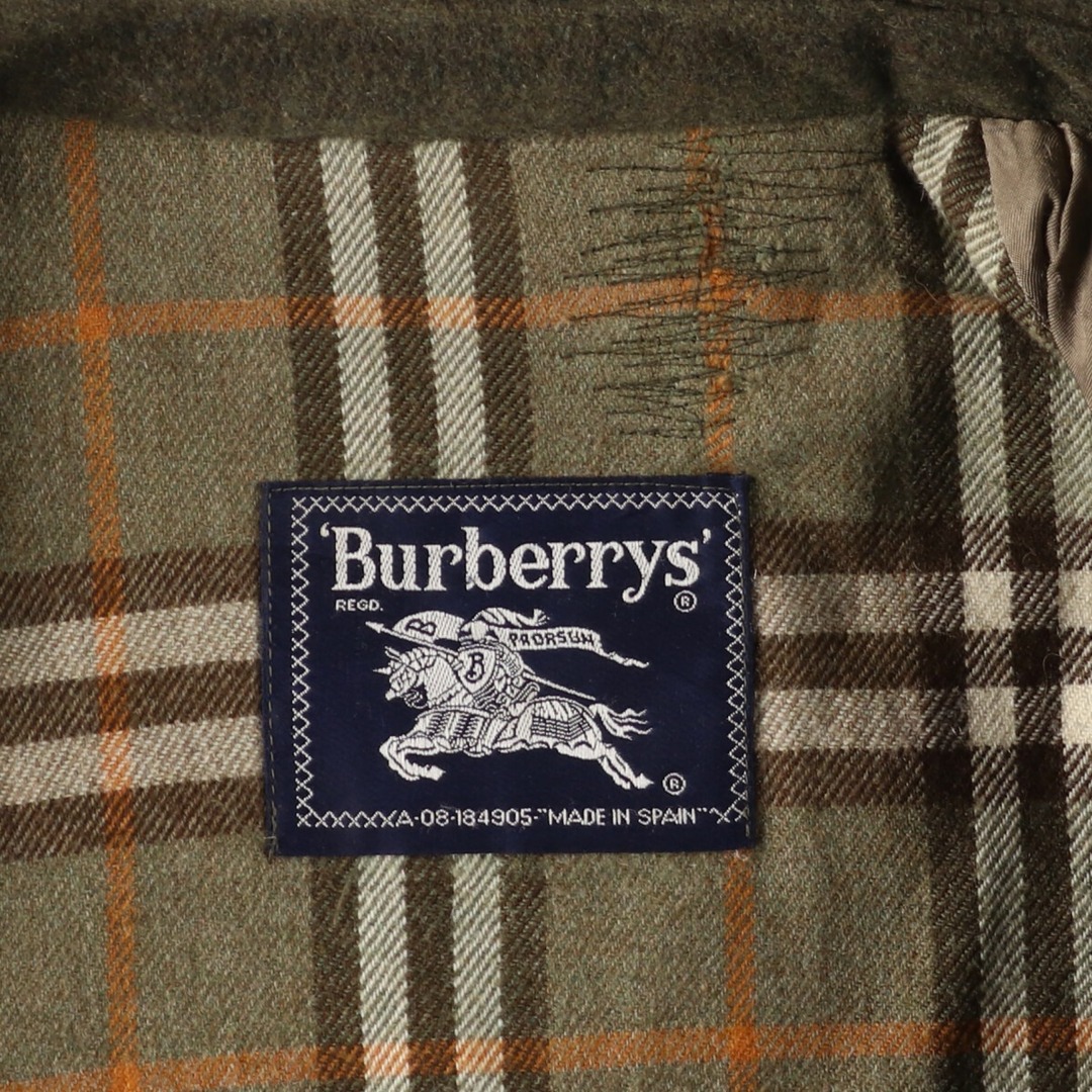 BURBERRY(バーバリー)の古着 バーバリー Burberry's ウールブルゾン メンズM /evb003751 メンズのジャケット/アウター(その他)の商品写真