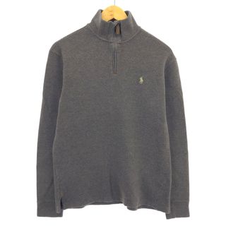 ラルフローレン(Ralph Lauren)の古着 ラルフローレン Ralph Lauren POLO by Ralph Lauren ハーフジップスウェットシャツ トレーナー メンズS /eaa409544(スウェット)