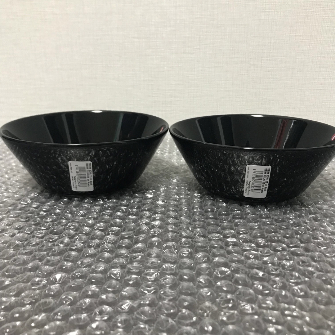 iittala - イッタラ ティーマ ブラック 黒 ボウル 15cm 2つセットの