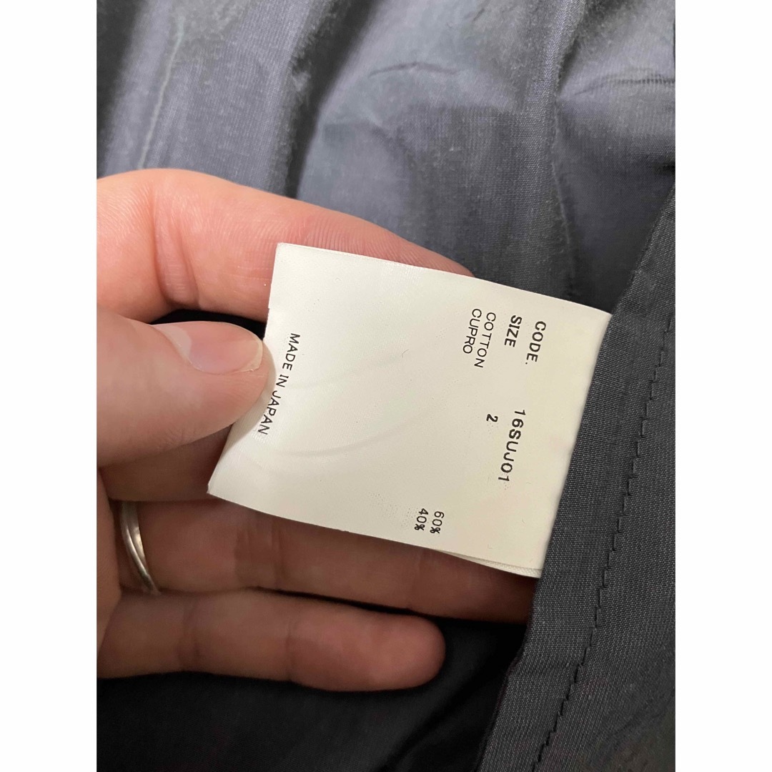 URU(ウル)のURU ウル　16SS トレンチコート　サイズ2 グレー メンズのジャケット/アウター(トレンチコート)の商品写真