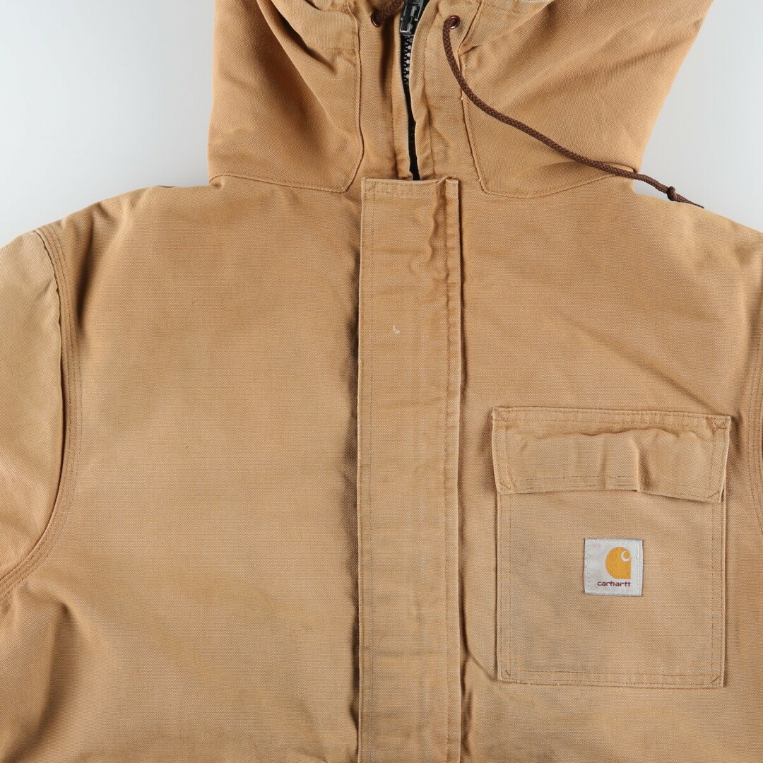 carhartt(カーハート)の古着 90年代 カーハート Carhartt シベリアンパーカー ダックワークジャケット メンズXL ヴィンテージ /eaa406989 メンズのジャケット/アウター(その他)の商品写真