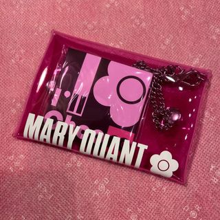 マリークワント(MARY QUANT)の【新品未使用品】マリークワント　クリアポーチ＆あぶらとり紙(ノベルティグッズ)