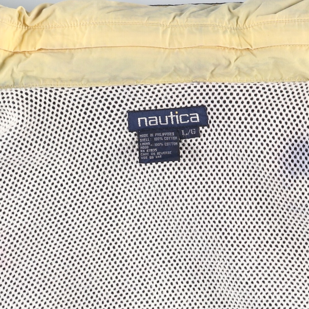 NAUTICA(ノーティカ)の古着 90年代 ノーティカ NAUTICA セーリングジャケット メンズL ヴィンテージ /eaa408295 メンズのジャケット/アウター(その他)の商品写真