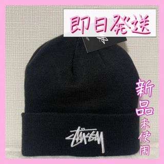 00s STUSSY ステューシー ビーニー ショーンフォント ニットキャップ美中古