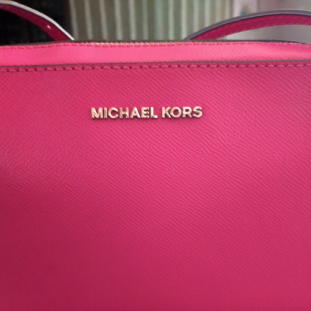 Michael Kors(マイケルコース)の【最終価格】【Michael Kors】 ショルダー/ 斜め掛け バッグ ピンク レディースのバッグ(ショルダーバッグ)の商品写真