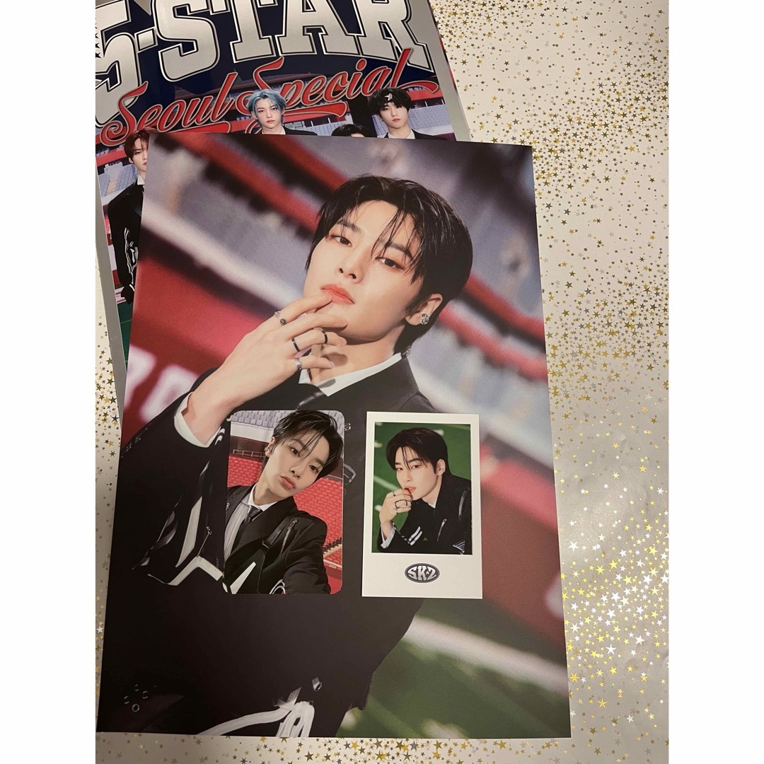 Stray Kids アイエン　トレカ　ポスター　5star エンタメ/ホビーのタレントグッズ(アイドルグッズ)の商品写真