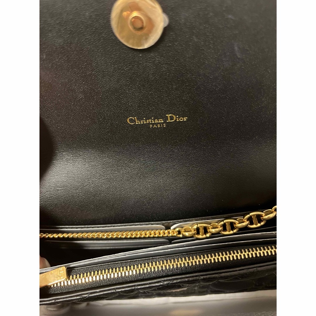 Christian Dior(クリスチャンディオール)の極美品  ChristianDior CARO ポーチ チェーンウォレット レディースのバッグ(ショルダーバッグ)の商品写真