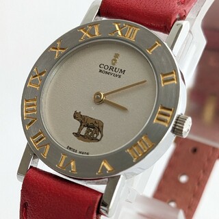 コルム(CORUM)の2023年11月電池交換 箱付き コルム CORUM ロムルス クオーツ(腕時計)