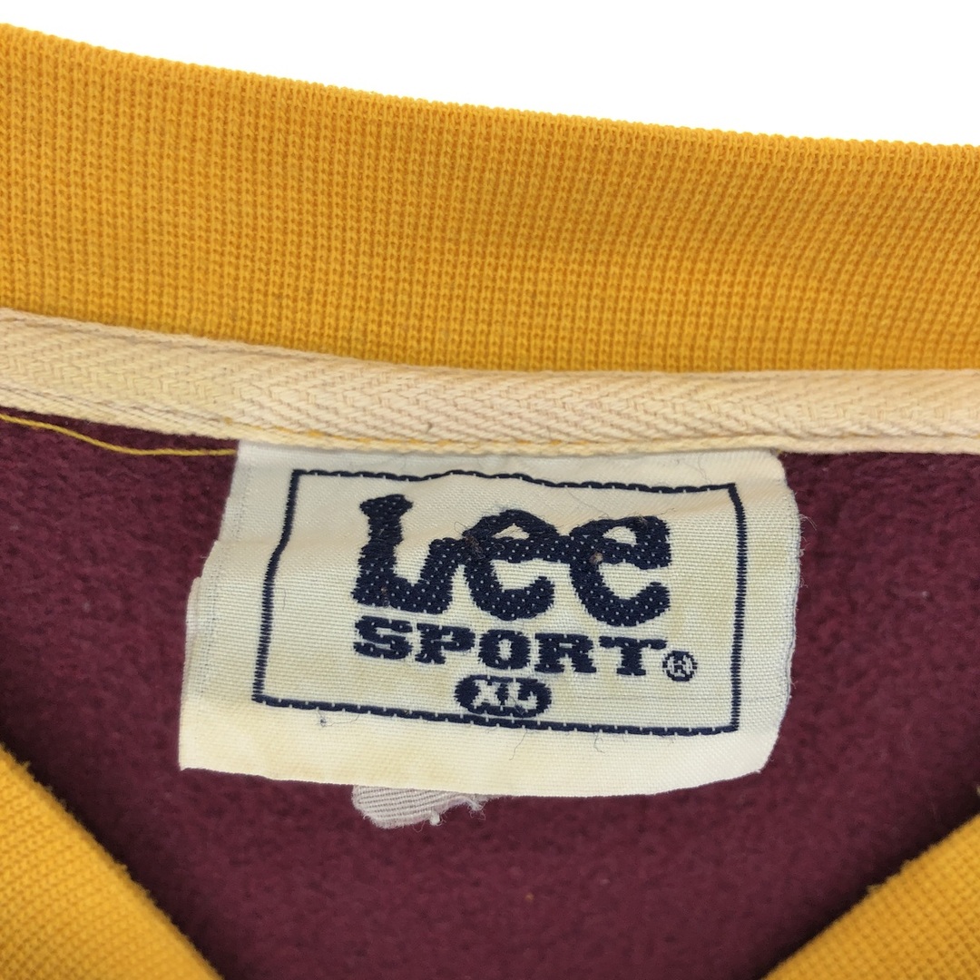 Lee(リー)の古着 90年代 リー Lee SPORT MINNESOTA ミネソタ大学 カレッジスウェットシャツ トレーナー メンズXL ヴィンテージ /eaa412226 メンズのトップス(スウェット)の商品写真