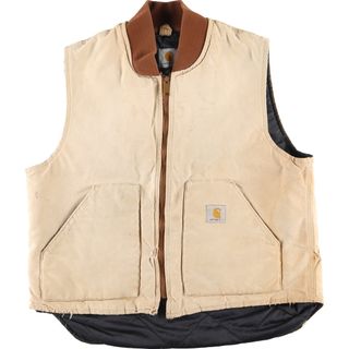 カーハート(carhartt)の古着 カーハート Carhartt ダック地ベスト メンズXL /eaa409165(ベスト)