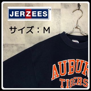 ジャージーズ(JERZEES)のUS/EU輸入海外古着　JERZEES　スウェット　ネイビー　M(スウェット)