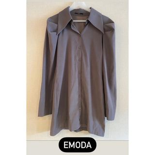 エモダ(EMODA)の【最終値下げ】EMODA エモダ シャツ ワンピース(ミニワンピース)