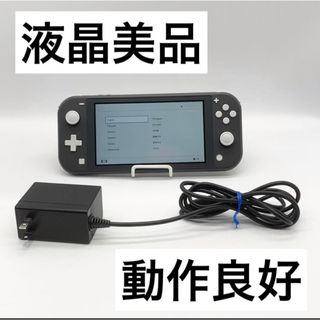 動作良好】Switch lite スイッチ ライト グレー - その他