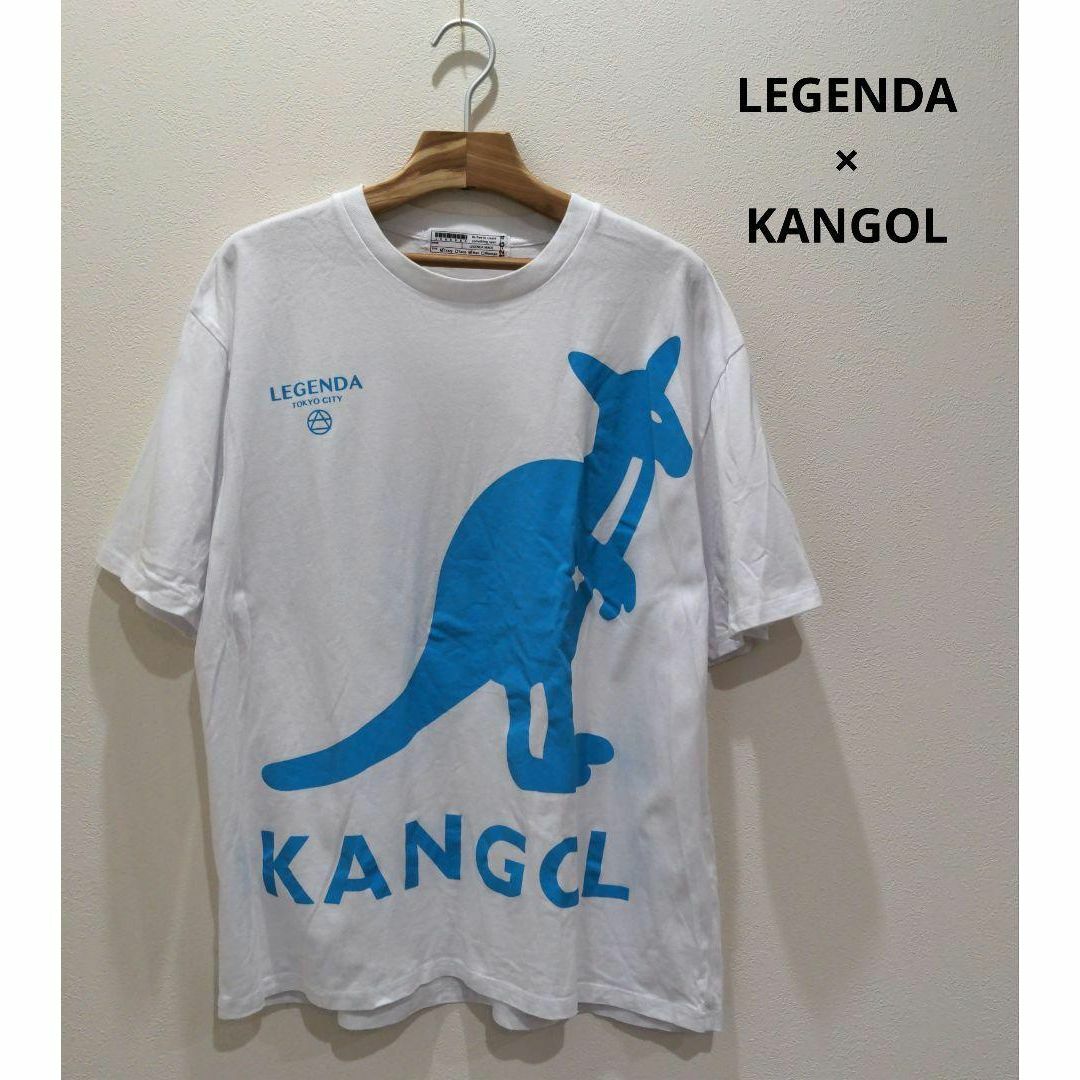 KANGOL(カンゴール)のLEGENDA × KANGOL コラボ Tシャツ レジェンダ カンゴール メンズのトップス(Tシャツ/カットソー(七分/長袖))の商品写真