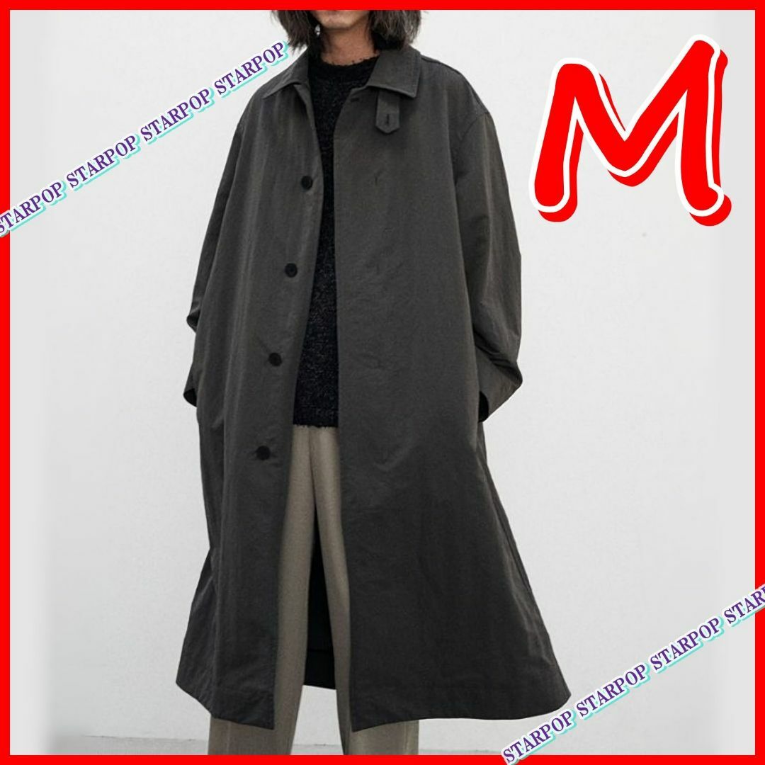 LIDNM(リドム)のLIDNM NYLON RIP LOOSE MILITARY COAT リドム メンズのジャケット/アウター(ステンカラーコート)の商品写真