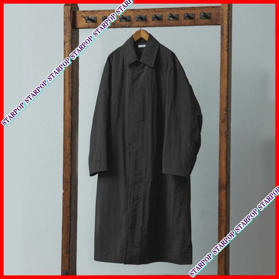 LIDNM(リドム)のLIDNM NYLON RIP LOOSE MILITARY COAT リドム メンズのジャケット/アウター(ステンカラーコート)の商品写真