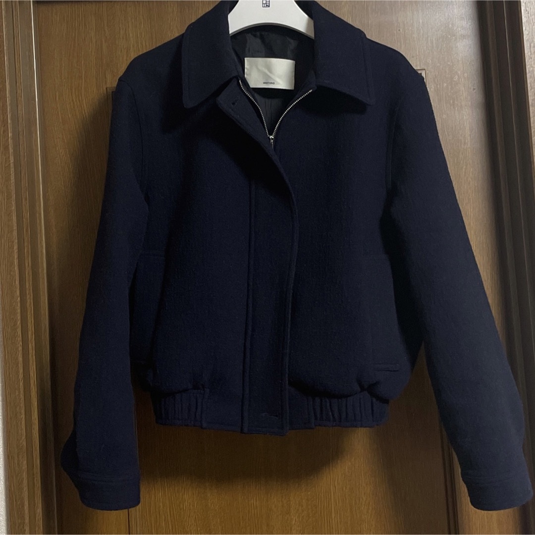 ブルゾンOHOTORO Mannish Wool Blouson navy - dsgroupco.com