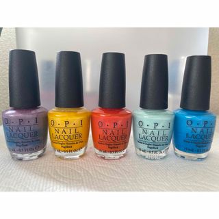 オーピーアイ(OPI)のOPI マニキュア 5色セット(マニキュア)