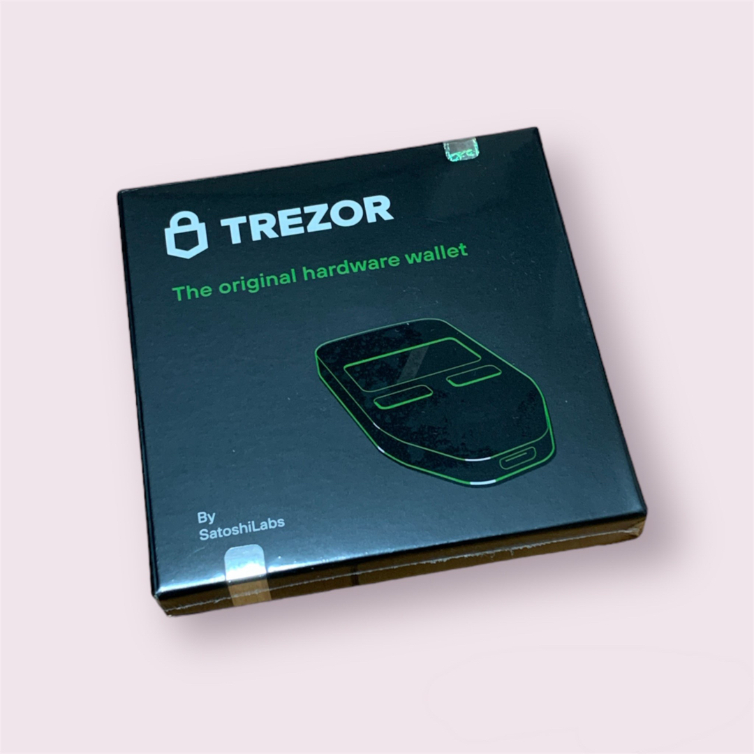 Trezor White ウォレット 暗号通貨 satoshilabsPC周辺機器